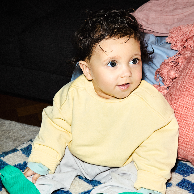 Slouchy pants - kiezel grijs