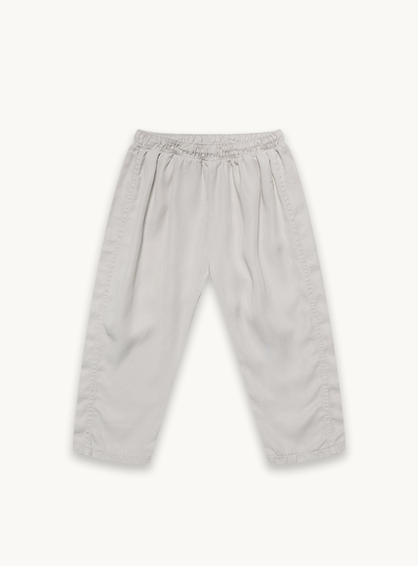 Slouchy pants - kiezel grijs - Afbeelding 2