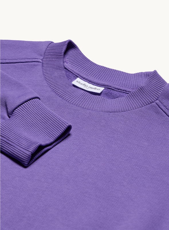 Sweatshirt - funky purple - Image 6