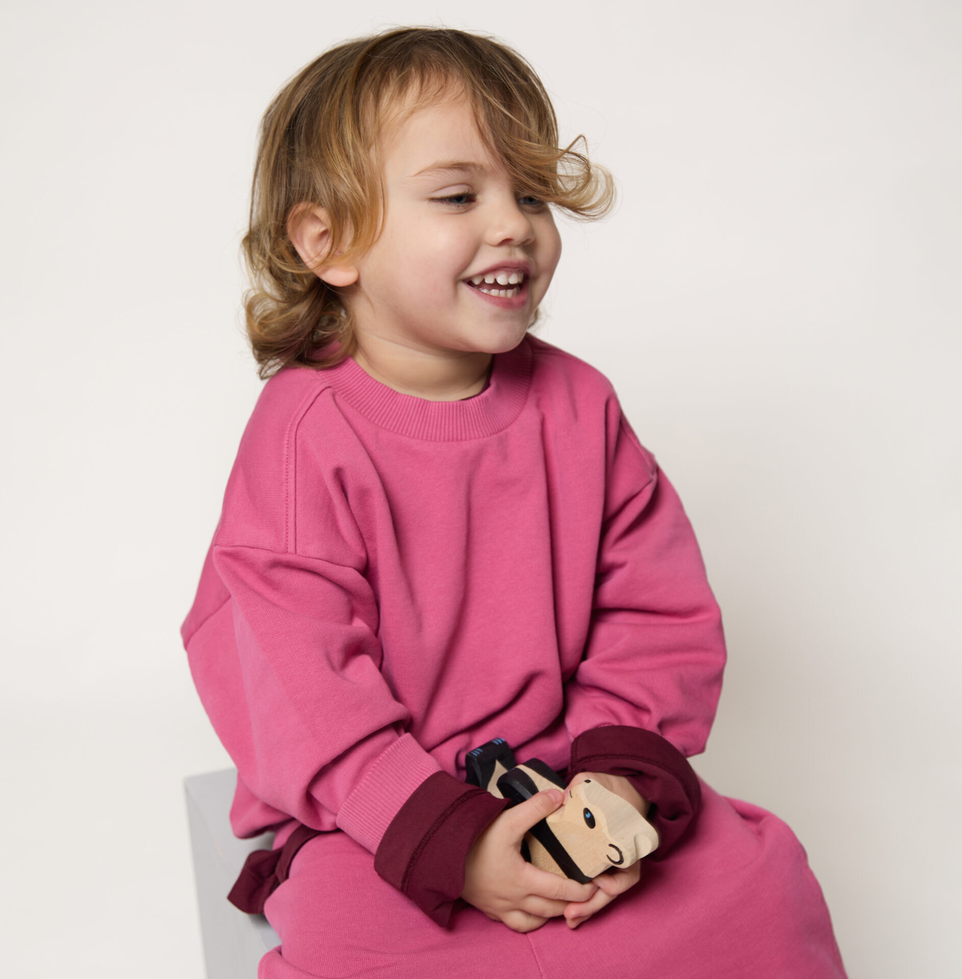 Sweatshirt - roze - Afbeelding 4